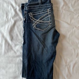 Ariat jeans. Size 27L. Super comfy just don’t fit anymore.